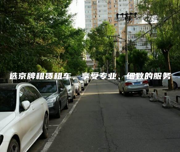 选京牌租赁租车，享受专业、细致的服务