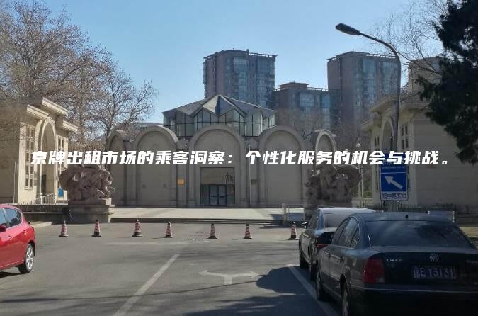 京牌出租市场的乘客洞察：个性化服务的机会与挑战。