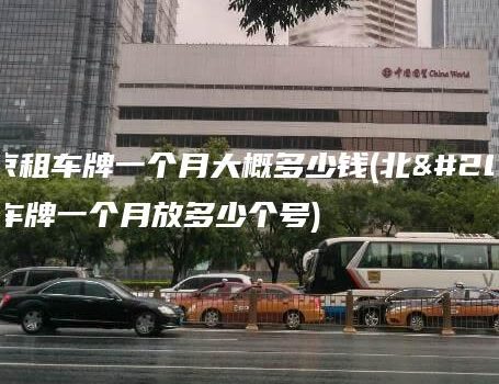 北京租车牌一个月大概多少钱(北京车牌一个月放多少个号)